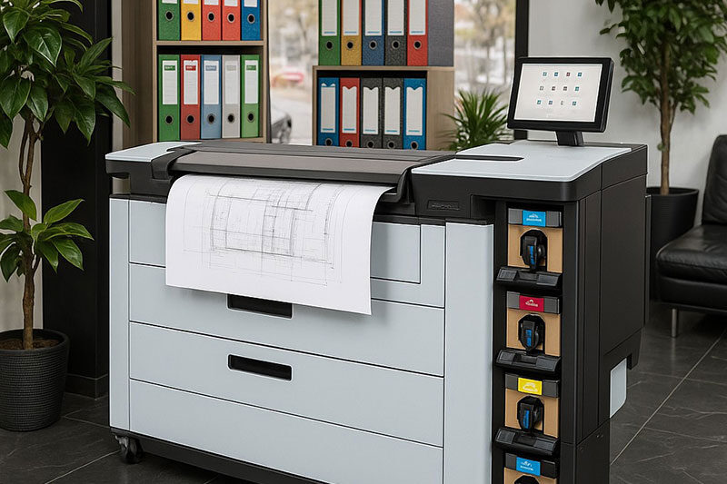 Copiere Scanare Planuri CAD